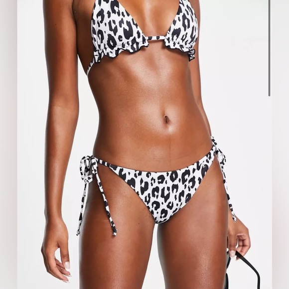 NWT ONLY bikini in black and white animal - Picture 3 of 7